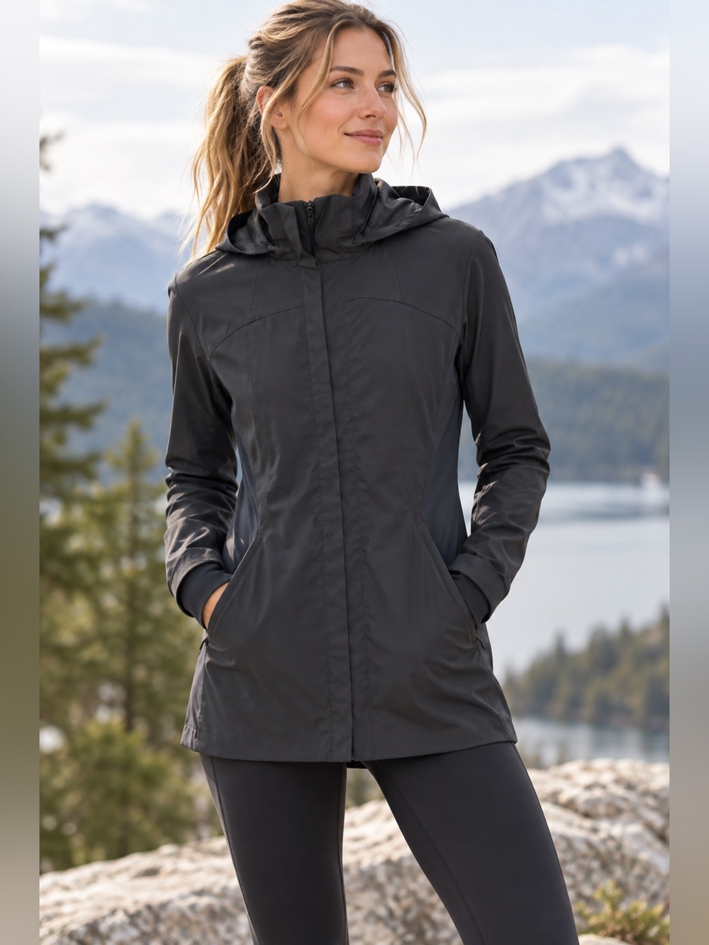 Lululemon Like A Glove Jacket in Black Women's 10